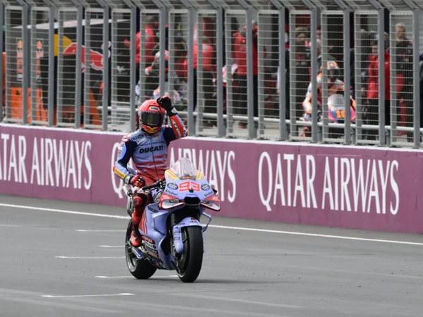Hasil MotoGP Australia: Marquez Kalahkan Martin, Bagnaia P3