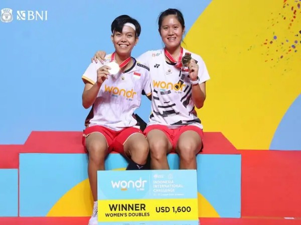 Sikat Taiwan, Lanny/Fadia Kampiun Indonesia International Challenge 2024