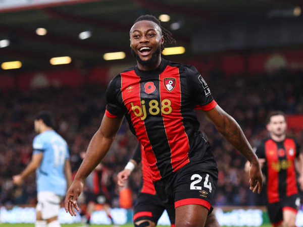 Antoine Semenyo Bangga dengan Kemenangan Bournemouth Atas Man City