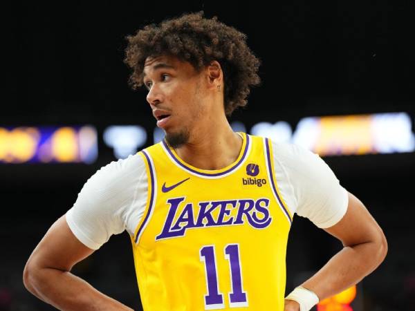 Jaxson Hayes menandatangani kontrak dua tahun senilai $ 4,6 juta dengan Lakers pada musim panas 2023. (Foto: AP)