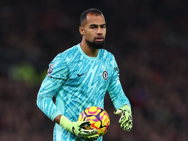 Robert Sanchez belum tampil solid di bawah mistar gawang Chelsea