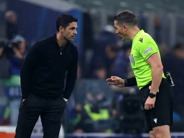 Arsenal Kalah Tipis dari Inter Milan, Mikel Arteta Soroti Keputusan Wasit