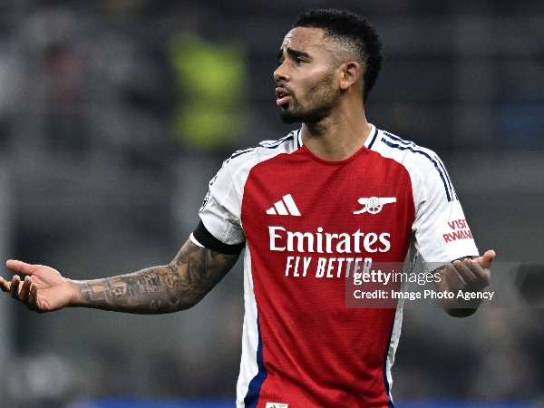 Gabriel Jesus kalah bersaing dengan Kai Havertz di Arsenal