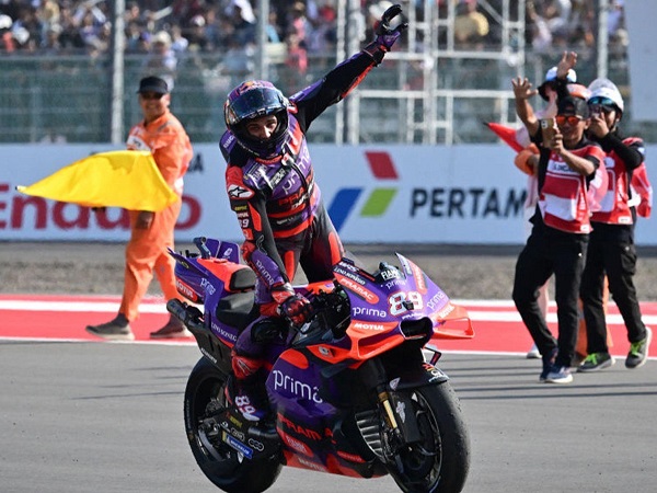 Jorge Martin percaya diri bisa sabet gelar juara dunia dari tangan Francesco Bagnaia.