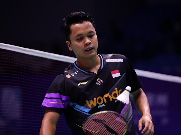 Anthony Ginting ditarik dari kompetisi Kumamoto Masters 2024.