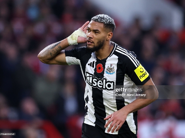Joelinton membantu Newcastle United mengalahkan Nottingham Forest 3-1