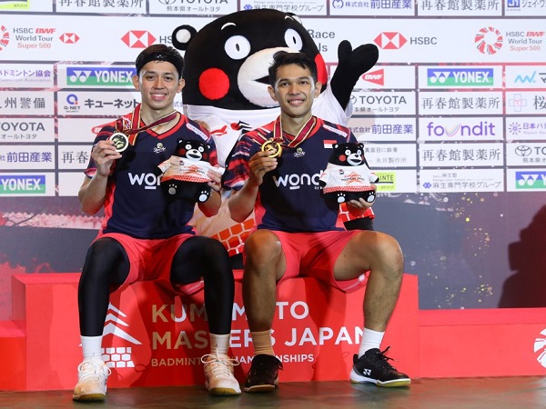 Fajar Alfian sempat sakit sebelum ikuti turnamen Kumamoto Masters 2024.