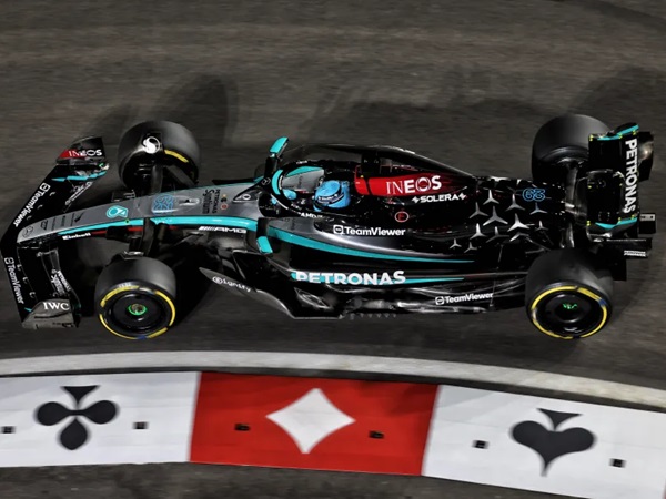 Hasil FP3 F1 GP Las Vegas: Russell Lanjutkan Dominasi Mercedes