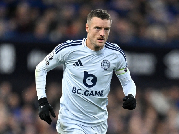 Penyerang veteran Leicester City, Jamie Vardy