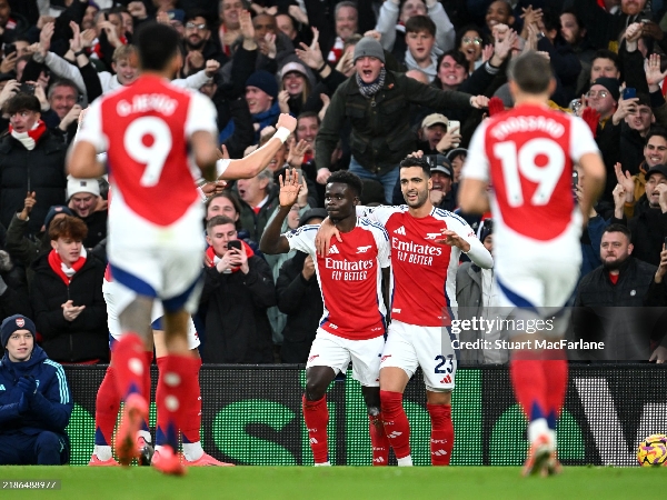 Arsenal tertinggal sembilan poin dari Liverpool di puncak klasemen Premier League