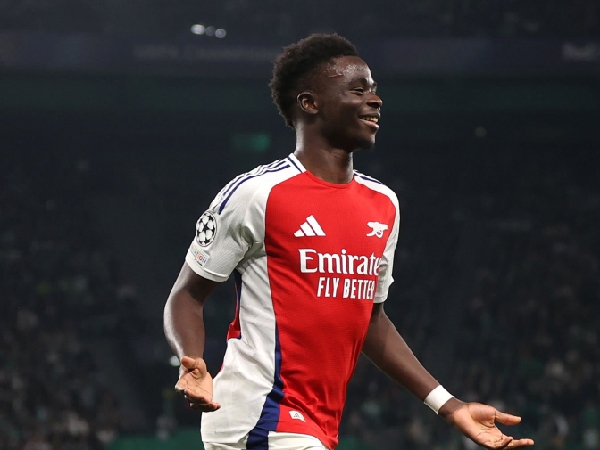 Winger Arsenal, Bukayo Saka