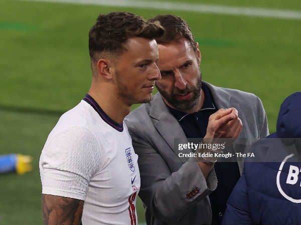 Ben White dan mantan pelatih timnas Inggris, Gareth Southgate