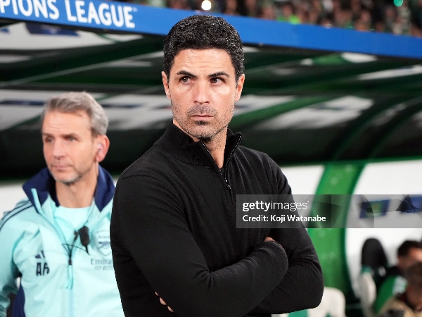 Manajer Arsenal, Mikel Arteta
