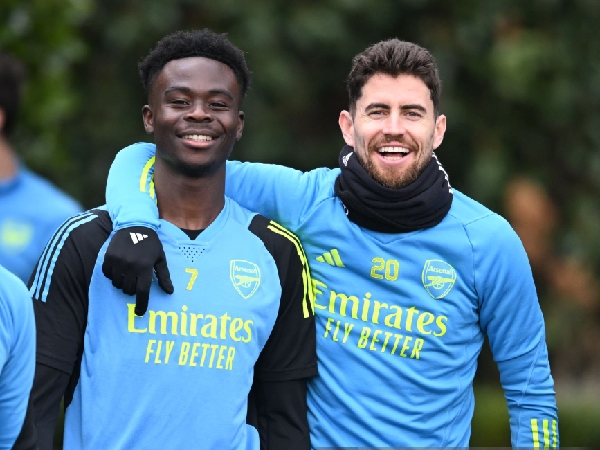 Bukayo Saka dan Jorginho
