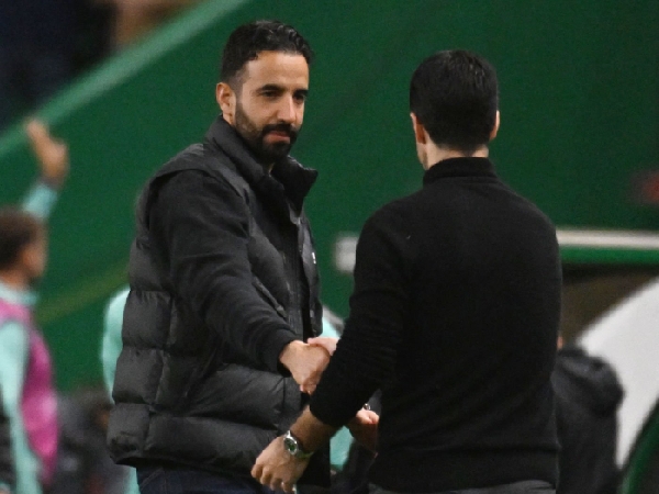 Mikel Arteta dan Ruben Amorim