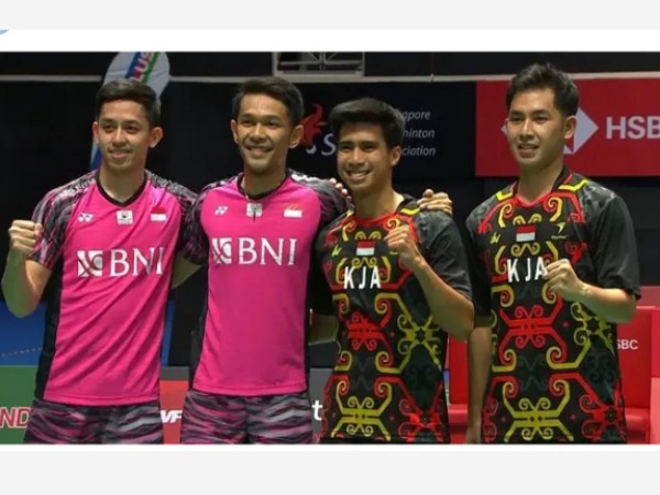 Berikut Head to Fajar/Rian & Sabar/Reza di Grup B BWF World Tour Finals 2024