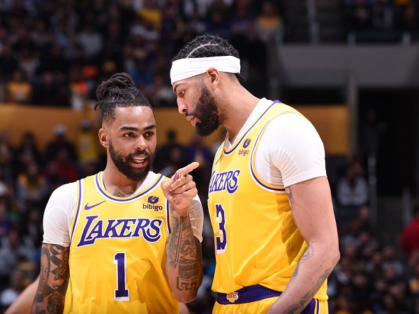 D'Angelo Russell sebut duetnya dengan Anthony Davis sulit dihentikan.