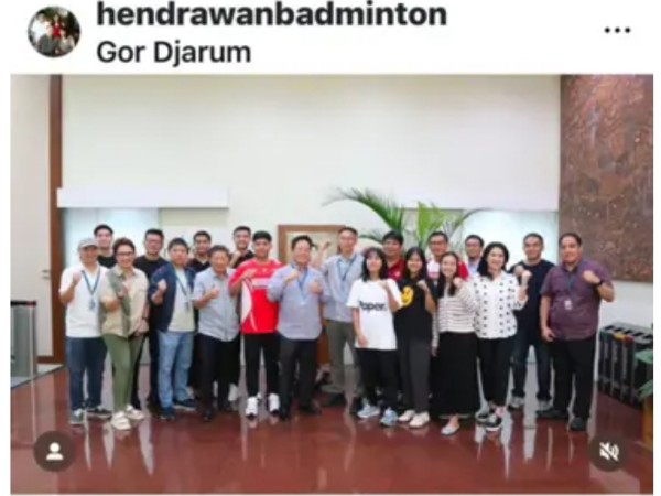 Legenda Indonesia Hendrawan Resmi Pulang Kampung Melatih di PB Djarum