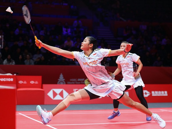Ana/Tiwi akui sempat nervous di laga pembuka BWF WTF 2024.
