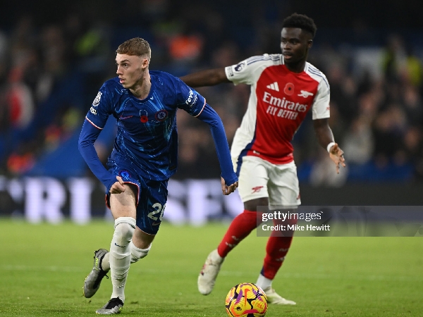 Cole Palmer dan Bukayo Saka
