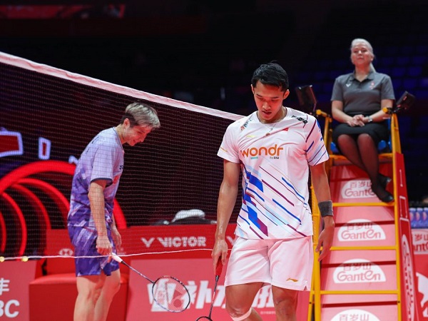 Jonatan Christie beberkan penyebab kekalahan dari Shi Yu Qi.