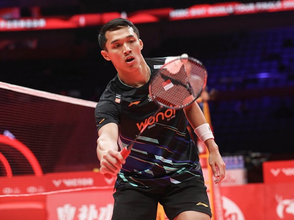 Jonatan Christie puas bisa petik kemenangan lawan Kodai Naraoka.