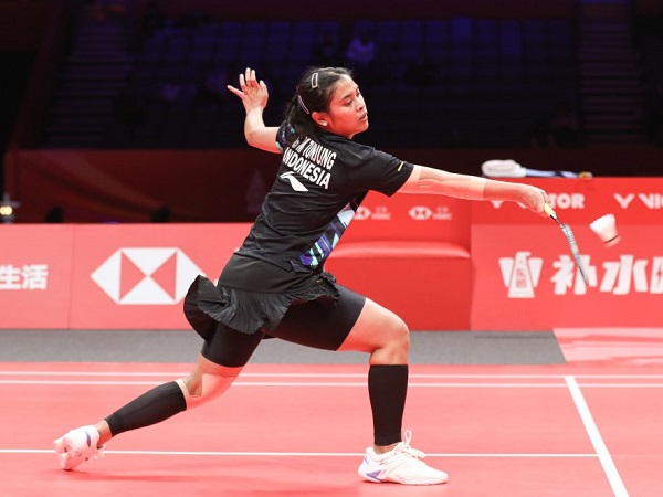 Gregoria Mariska Tunjung kerja keras kalahkan Busanan Ongbamrungphan.