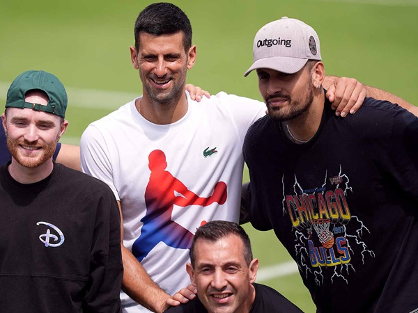 Nick Kyrgios Dan Novak Djokovic Jadi Satu Tim Di Turnamen Pemanasan Sebelum Menuju Melbourne