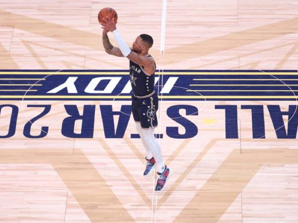 NBA All-Star Game 2024 di Indianapolis mencatatkan rekor 397 poin. (Foto: AP)
