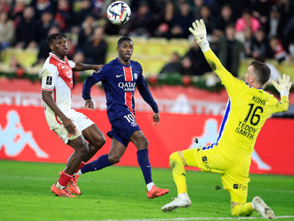 Dembele Bersinar dengan Dua Gol, PSG Tundukkan Monaco 4-2
