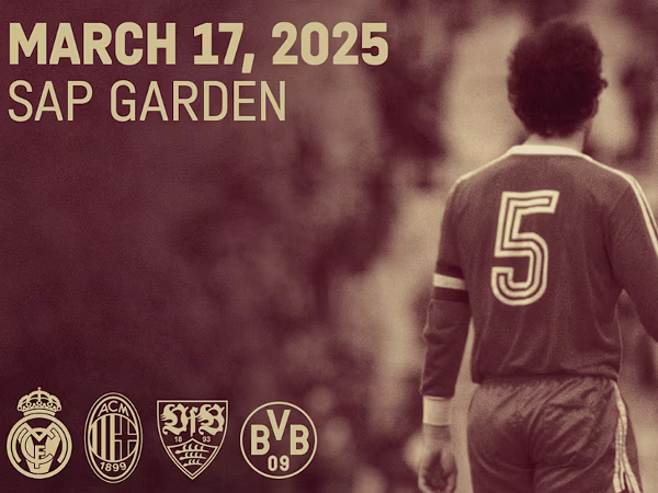 Tim legenda Borussia Dortmund akan berpartisipasi dalam Beckenbauer Cup