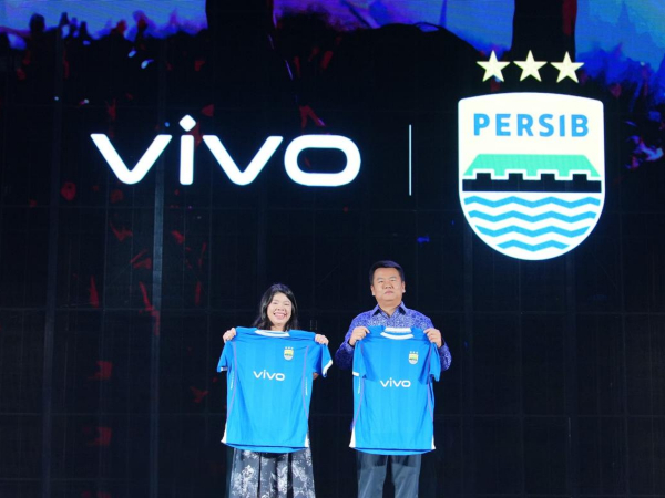 Persib resmi menjalin kerjasama dengan Vivo sebagai sponsor