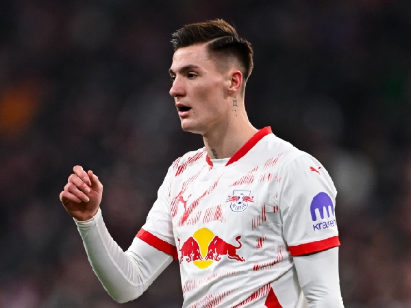 Striker RB Leipzig, Benjamin Sesko, sudah lama diincar oleh Arsenal