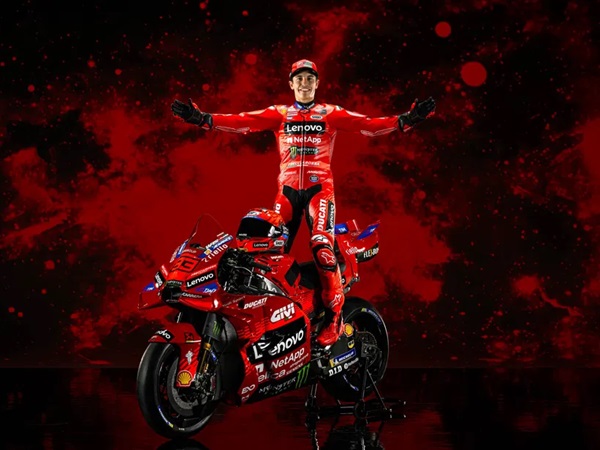 Marc Marquez Pertama Kali Tampil dengan Motor Ducati