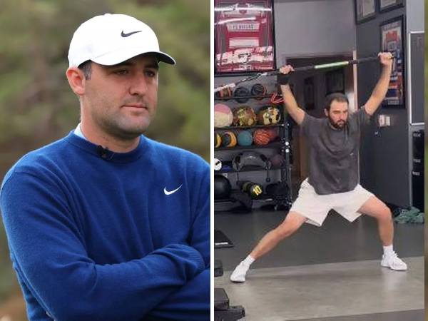 Scottie Scheffler terus memulihkan diri seperti yang nampak dalam video yang dipsoting di media sosialnya. (Foto: Golf Digest)