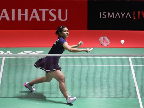 Gregoria Mariska Tunjung bersyukur bisa amankan satu tiket ke perempat final Indonesia Masters 2025.