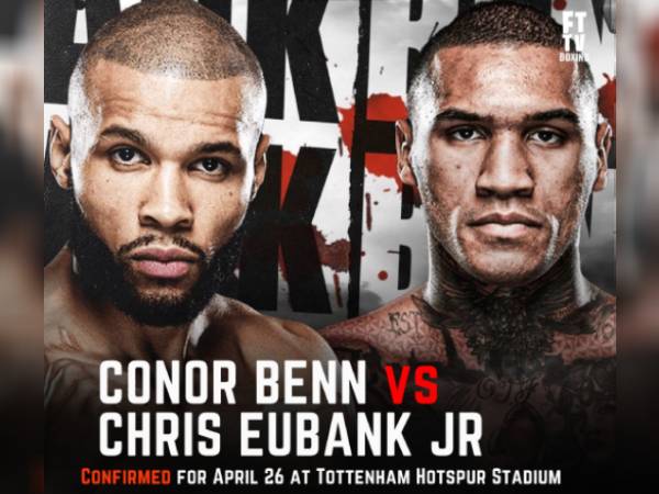 Conor Benn (kiri) dan Chris Eubank Jr. (Foto: Fight TV)
