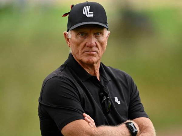 Greg Norman menjabat sebagai komisaris dan CEO LIV Golf pada awal berdirinya pada 2021 sebelum digantikan pada awal bulan ini oleh Scott O'Neil. (Foto: Golf Digest)