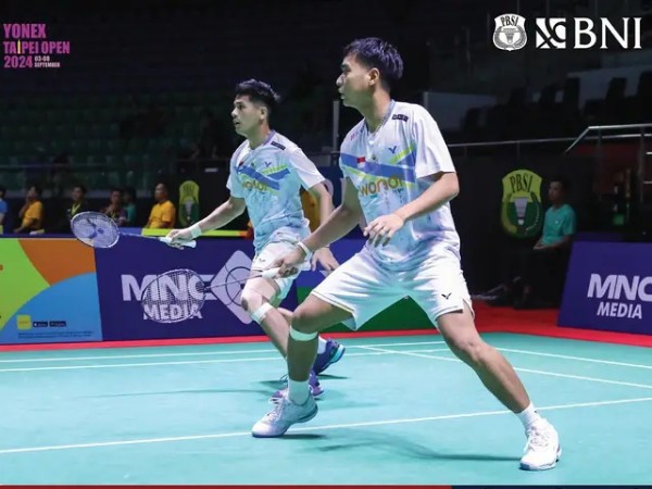 Rahmat/Yeremia Melaju Mulus ke 16 Besar Thailand Masters 2025