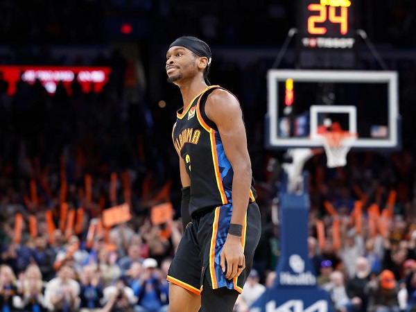 Shai Gilgeous-Alexander biasa saja menanggapi trade Doncic-Davis.