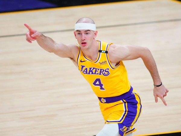 Alex Caruso berterima kasih kepada Lakers yang membesarkan namanya.