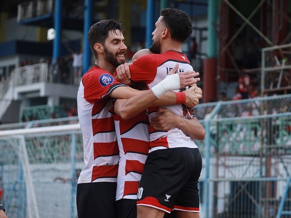 Pemain Madura United optimistis kembali menang di laga kandang
