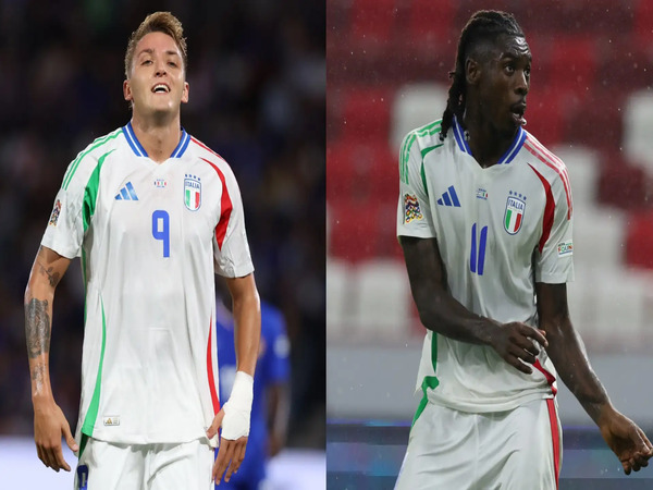 Ketajaman Mateo Retegui dan Moise Kean di Serie A musim ini mendapat apresiasi dari pelatih Timnas Italia, Luciano Spalletti / via Istimewa