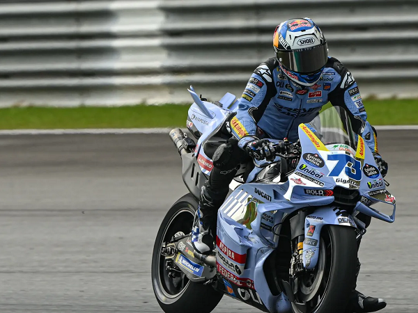 Alex Marquez sumringah dengan feeling Desmosedici GP24.