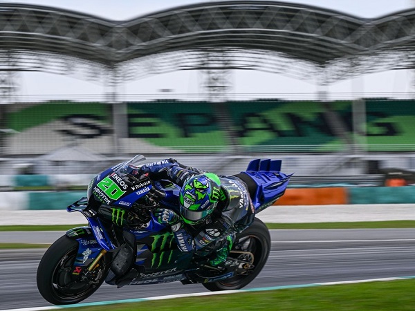 Fabio Quartararo senang dengan peningkatan Yamaha di Tes Sepang.