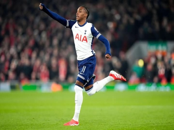 Tottenham andalkan Mathys Tel vs Villa