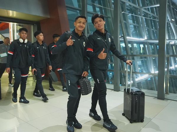 Skuat timnas Indonesia U-20 tiba di Shenzen, Tiongkok