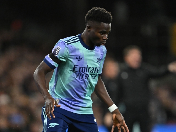 Bukayo Saka absen lebih lama untuk Arsenal