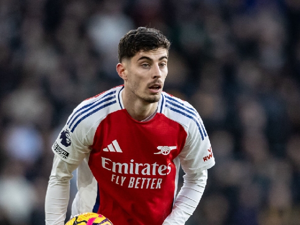Striker Arsenal, Kai Havertz, mengalami cedera hamstring