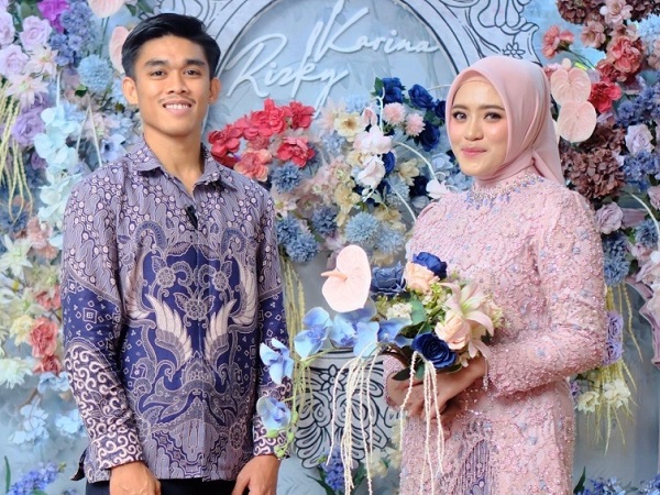 Pemain sayap PSM Makassar, Rizky Eka Pratama usai lamaran